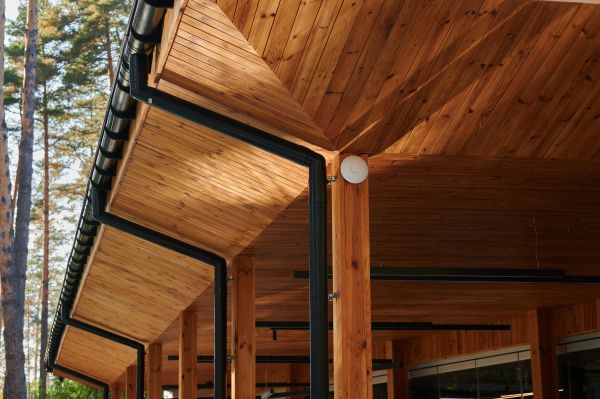 Porch Gutter Installation in Salisbury