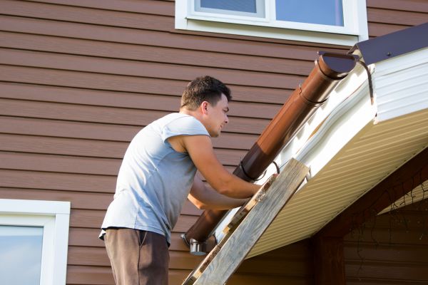 Porch Gutter Replacement in Salisbury