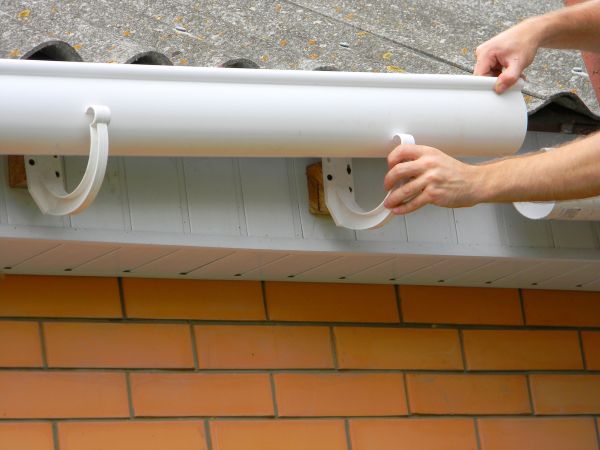 Half Round Gutter Installation in Salisbury