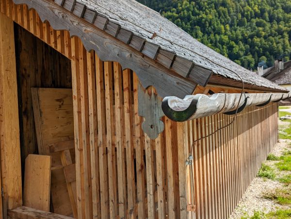 Wood Gutter Installation in Salisbury