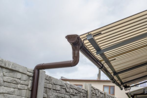 Plastic Downspout Installation in Salisbury