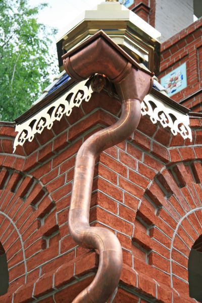 Church Downspout Installation in Salisbury