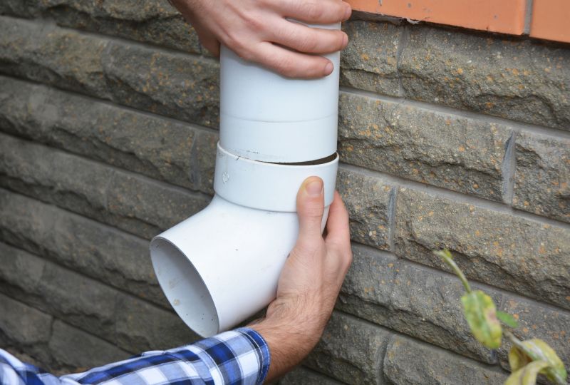 Garage Downspout Repair